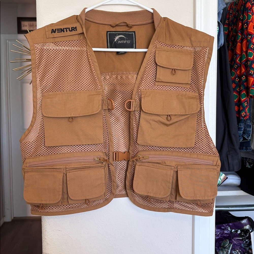 White River Fly Shop Aventur1 Mesh Fly Fishing Vest Medium Utility vest - Picture 2 of 9